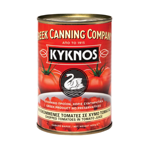 Gehackte Tomaten (400g) Kyknos - Araxxon